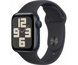 Apple Watch SE 2024 Bracelet de sport GPS Wi-Fi 40 mm Minuit/Noir - Taille S/M