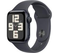 Apple Watch SE (2024) GPS 40 mm boîtier en aluminium bracelet de sport minuit S/M