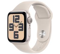 Apple Watch Se 2ème Génération GPS - Boîtier Aluminium 40 mm Lumière stellaire - Bracelet M/L