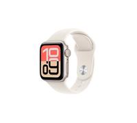 Apple Watch SE 3 GPS 40mm Boitier en Aluminium Lumiere Stellaire avec Bracelet Sport Lumiere Stellaire - S/M