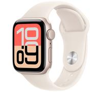 Apple Watch SE 3 GPS 40mm Starlight Aluminium Sport Band S/M MEH34 - Unisex - 40 mm - Montre Connectée - Quartz avec chargeur