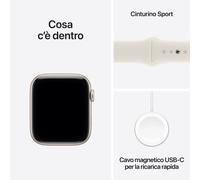 Apple Watch SE 3 GPS 44mm Aluminium Blanc Étoilé