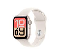 Apple Watch SE 3 GPS 44mm Boitier en Aluminium Lumiere Stellaire avec Bracelet Sport Lumiere Stellaire - M/L