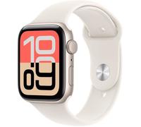 Apple Watch SE 3 GPS - 44mm - Boîtier Starlight Aluminium - Bracelet Starlight Sport Band - S/M