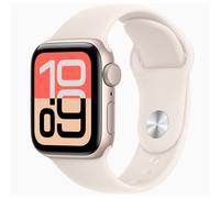 Apple Watch SE 3 GPS 44mm Starlight Aluminium Starlight Sport Band M/L MEHJ4 - Unisex - 44 mm - Montre Connectée - Quartz avec chargeur