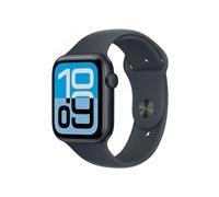 Apple Watch SE 3 GPS 44mm Boitier en Aluminium Minuit avec Bracelet Sport Minuit- S/M