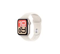 Apple Watch SE 3 GPS + Cellular 40mm Boitier en Aluminium Lumiere Stellaire avec Bracelet Sport Lumiere Stellaire - M/L