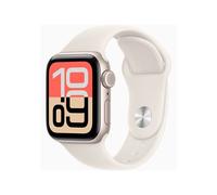 Watch SE 3 (2025) GPS + Cellular 40mm Boitier en Aluminium Lumiere Stellaire avec Bracelet Sport Lumiere Stellaire - M/L