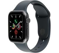 Apple Watch SE 40 mm boîter aluminium gris sidéral et bracelet sport noir [Wi-Fi] Reconditionné Correct