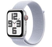Apple Watch SE OLED 44 mm Numérique 368 x 448 pixels Écran tactile 4G Argent Wifi GPS (satellite)
