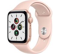 Apple Watch SE 44 mm boîter aluminium or et bracelet sport rose des sables [Wi-Fi] Reconditionné Bon état