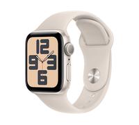 Apple Watch SE (GPS) - 2e génération - 40 mm - aluminium droit - Montre connectée avec bracelet sport - fluoroélastomère - droit - taille du bracelet : S/M - 32 Go - Wi-Fi, Bluetooth - 26.4 g