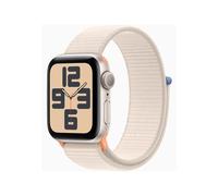 Apple Watch SE (GPS) - 2e génération - 40 mm - aluminium droit - Montre connectée avec bracelet sport - textile - droit - taille du poignet : 130-200 mm - 32 Go - Wi-Fi, Bluetooth - 26.4 g | Reconditi