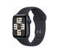 Apple Watch SE (GPS) - 2e génération - 40 mm - aluminium minuit - Montre connectée avec bracelet sport - fluoroélastomère - minuit - taille du bracelet : S/M - 32 Go - Wi-Fi, Bluetooth - 26.4 g