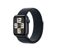 Apple Watch SE (GPS) - 2e génération - 40 mm - aluminium minuit - Montre connectée avec bracelet sport - textile - minuit - taille du poignet : 145-220 mm - 32 Go - Wi-Fi, Bluetooth - 26.4 g