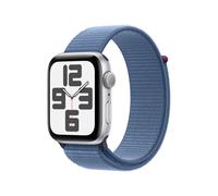 Apple Watch SE OLED 44 mm Numérique 368 x 448 pixels Écran tactile Argent Wifi GPS (satellite)