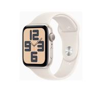 Apple Watch SE (GPS) - 2e génération - 44 mm - aluminium droit - Montre connectée avec bracelet sport - fluoroélastomère - droit - taille du bracelet : S/M - 32 Go - Wi-Fi 4, Bluetooth - 32.9 g