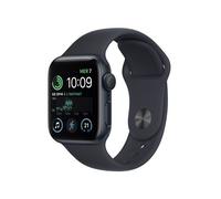 Apple Watch SE GPS 2ème génération, boîtier Aluminium Minuit 40mm avec Bracelet Sport Minuit