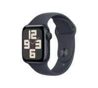 Apple Watch SE GPS 40 mm Boîtier en Aluminium Minuit avec Bracelet Sport Minuit M/L version 2024