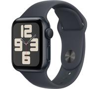 Apple Watch SE OLED 40 mm Numérique 324 x 394 pixels Écran tactile Noir Wifi GPS (satellite)