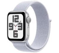Apple Watch SE GPS - 40mm - Boîtier Silver Aluminium - Bracelet Blue Cloud Sport Loop