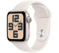 Apple Watch SE GPS - 40mm - Boîtier Starlight Aluminium - Bracelet Starlight Sport Band - M/L