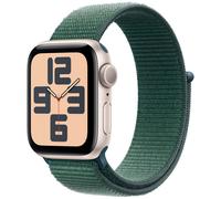 Apple Watch SE GPS 40mm Starlight Aluminium Sport Loop MXEH3 - Unisex - 40 mm - Montre Connectée - Quartz avec chargeur
