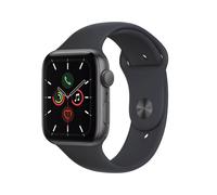 Apple Watch SE OLED 44 mm Numérique 368 x 448 pixels Écran tactile Gris Wifi GPS (satellite)