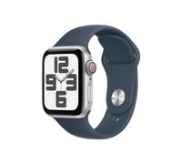 Apple Watch SE OLED 40 mm Numérique 324 x 394 pixels Écran tactile 4G Argent Wifi GPS (satellite)