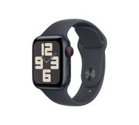 Apple Watch SE (GPS + Cellular) - 2e génération - 40 mm - aluminium minuit - Montre connectée avec bracelet sport - fluoroélastomère - minuit - taille du bracelet : S/M - 32 Go - Wi-Fi 4...