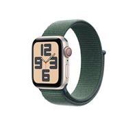 Apple Watch SE 2024 4G 40mm Or (Bracelet En Nylon Vert)