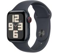 Apple Watch SE GPS + Cellular - 40mm - Boîtier Midnight Aluminium - Bracelet Midnight Sport Band - S/M