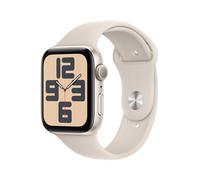 Apple Watch SE GPS + Cellular 44 mm Boîtier en Aluminium Lumière Stellaire avec Bracelet Sport Lumière Stellaire M/L version 2024