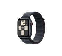 Apple Watch SE GPS + Cellular 44 mm Boîtier en Aluminium Minuit avec Boucle Sport Encre Violette version 2024