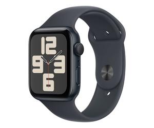 Apple Watch SE OLED 44 mm Numérique 368 x 448 pixels Écran tactile Noir Wifi GPS (satellite)