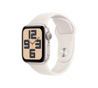 Apple Watch Se Series 10 40Mm Gps Starlight Aluminium Case With Sport Band S/M Mxef3Ql/A