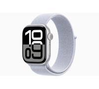 Apple Watch Série 10 GPS 42Mm Boîtier ARGENT Bracelet Sport Loop NUAGE MWWD3