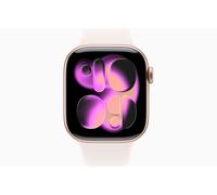 Apple Watch Série 11 (2025) GPS 42Mm Boîtier Or Rose Bracelet Fard S/M MEU04