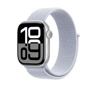 Apple Watch Series 10 Gps 42mm Aluminio Plata Y Correa Deportiva Loop Azul (Blue Cloud)