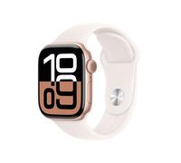 Apple Watch Series 10 OLED 42 mm Numérique 374 x 446 pixels Écran tactile Or rose Wifi GPS (satellite)