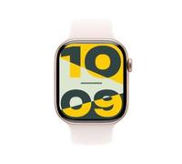 Apple Watch Series 10 GPS 46mm Aluminium or rose Bracelet Sport rose tendre M/L | neuf - dans son emballage d'origine | AN694235