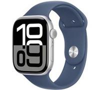 Apple Watch Series 10 OLED 46 mm Numérique 416 x 496 pixels Écran tactile Argent Wifi GPS (satellite)