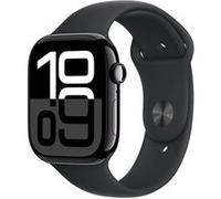 Apple Watch Series 10 OLED 46 mm Numérique 416 x 496 pixels Écran tactile Noir Wifi GPS (satellite)