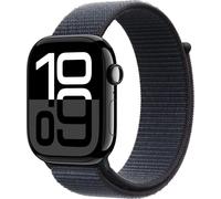 Apple Watch Series 10 GPS 46mm Jet Black Aluminium Case avec Ink Sport Loop (MWWR3QF/A)