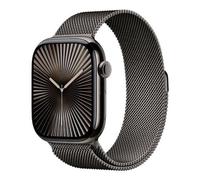 Apple Watch Series 10 OLED 46 mm Numérique 416 x 496 pixels Écran tactile 4G Gris Wifi GPS (satellite)