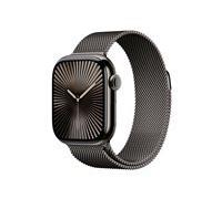 Apple Watch Series 10 (GPS + Cellular) - ardoise titane - montre intelligente avec boucle milanaise - ardoise - 64 Go