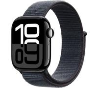 Apple Watch Series 10 GPS + Cellular - Boîtier Aluminium 46 mm Finition Noir de jais - Boucle