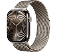 Apple Watch Series 10 GPS + Cellular - Boîtier Titane 46 mm Finition Naturel - Taille S/M