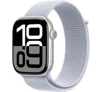 Apple Watch Series 10 MWY23QF 46mm GPS + Cellular aluminium argent Sport Band montre connectée