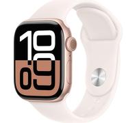 Apple Watch Series 10 OLED 42 mm Digital 374 x 446 Pixel Écran tactile Roségold WLAN GPS